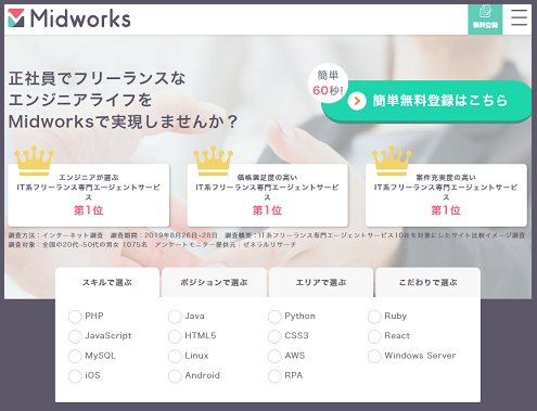 フリーITジョブ